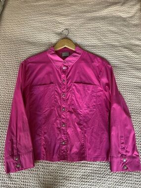 Versace Pink Button Down